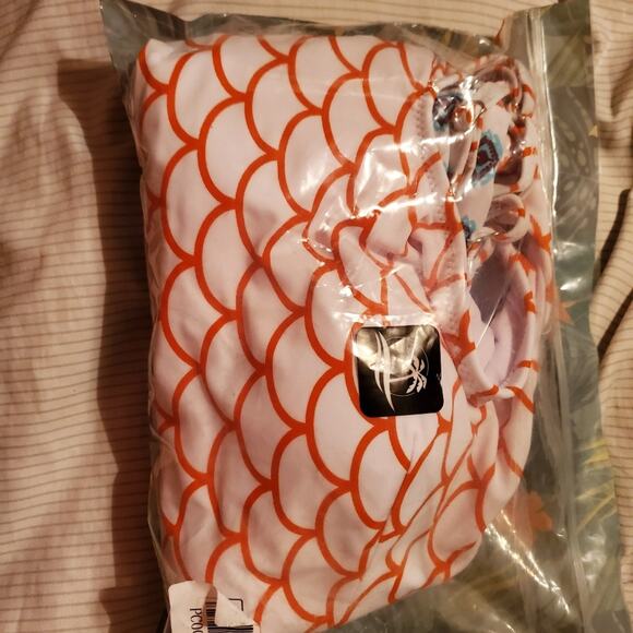 Cupshe Fish Scales Print One Piece 0X NWT - Picture 6 of 8